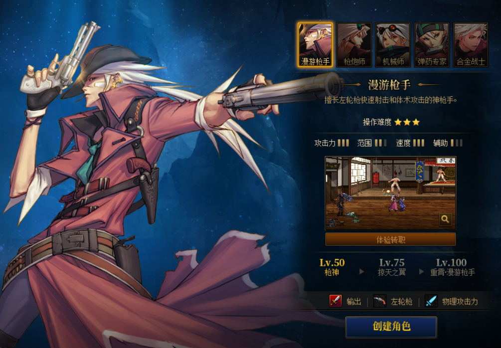 4种族8职业DNF私服。